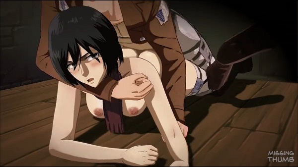 Eren Porn - Eren Pounding Mikasa Ass - Rule 34 Porn