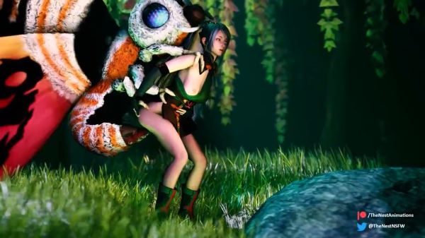 Godzilla Costumes - Mothra Breeding Season - Rule 34 Porn