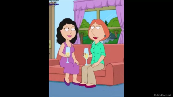 Family Guy Bonnie Lesbian Hentai - Lois and Bonnie Kiss - Rule 34 Porn