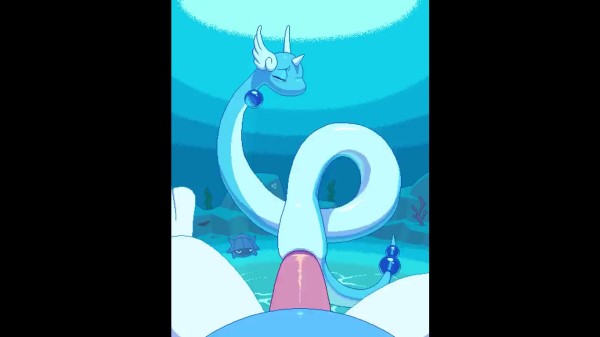 Pokemon Underwater Porn - Dragonair X Lugia: Underwater Love - Rule 34 Porn