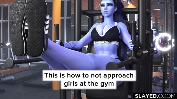 Hentai Fitness Porn - This is how to not approach girls at the gym - Rule 34 Porn