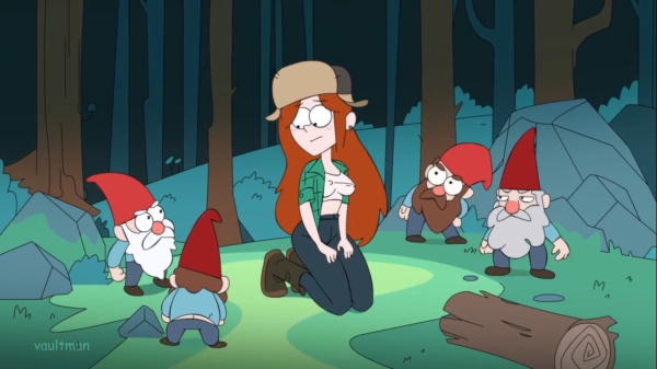 Wendy From Gravity Falls Porn - Wendy and Gnomes: Book Exchange in Jungle - Rule 34 Porn