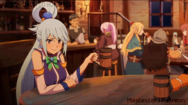 Aqua s Hidden Talent is Drinking Rule 34 Porn 